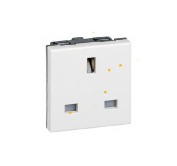 LEGRAND SOCKET 13A MOSAIC