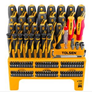 TOLSEN SCREWDRIVER 100PCS SET