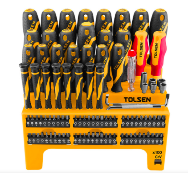 TOLSEN SCREWDRIVER 100PCS SET